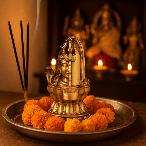Shiv-Lingam idol ( 10 CM )