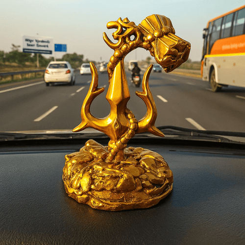 Lord Shiva Trishul With Damru