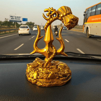 Lord Shiva Trishul With Damru