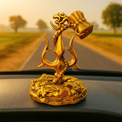 Lord Shiva Trishul With Damru